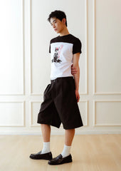 KADAKADA Punk Pup Graphic Spliced T-Shirt