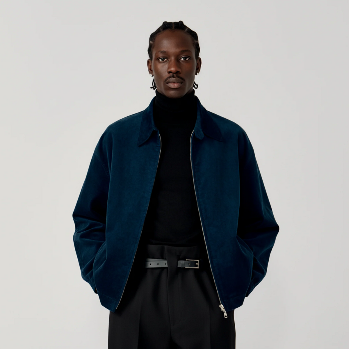 OPICLOTH Retro Washed Corduroy Jacket
