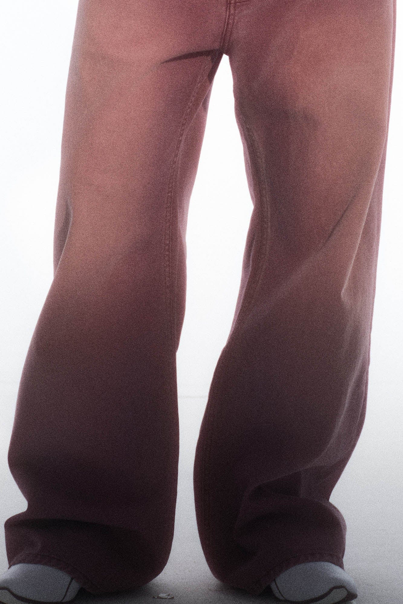 TRECLUB Retro Washed Jeans Violet