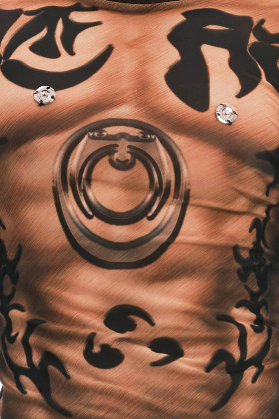 EMBRYO Muscle Runes Mohair Turtleneck L/S Tee