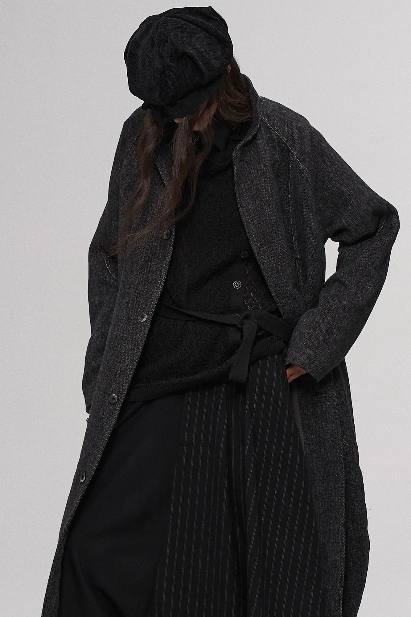 ILNya Nieternite Nifutur Lace-Jacquard Newsboy Cap