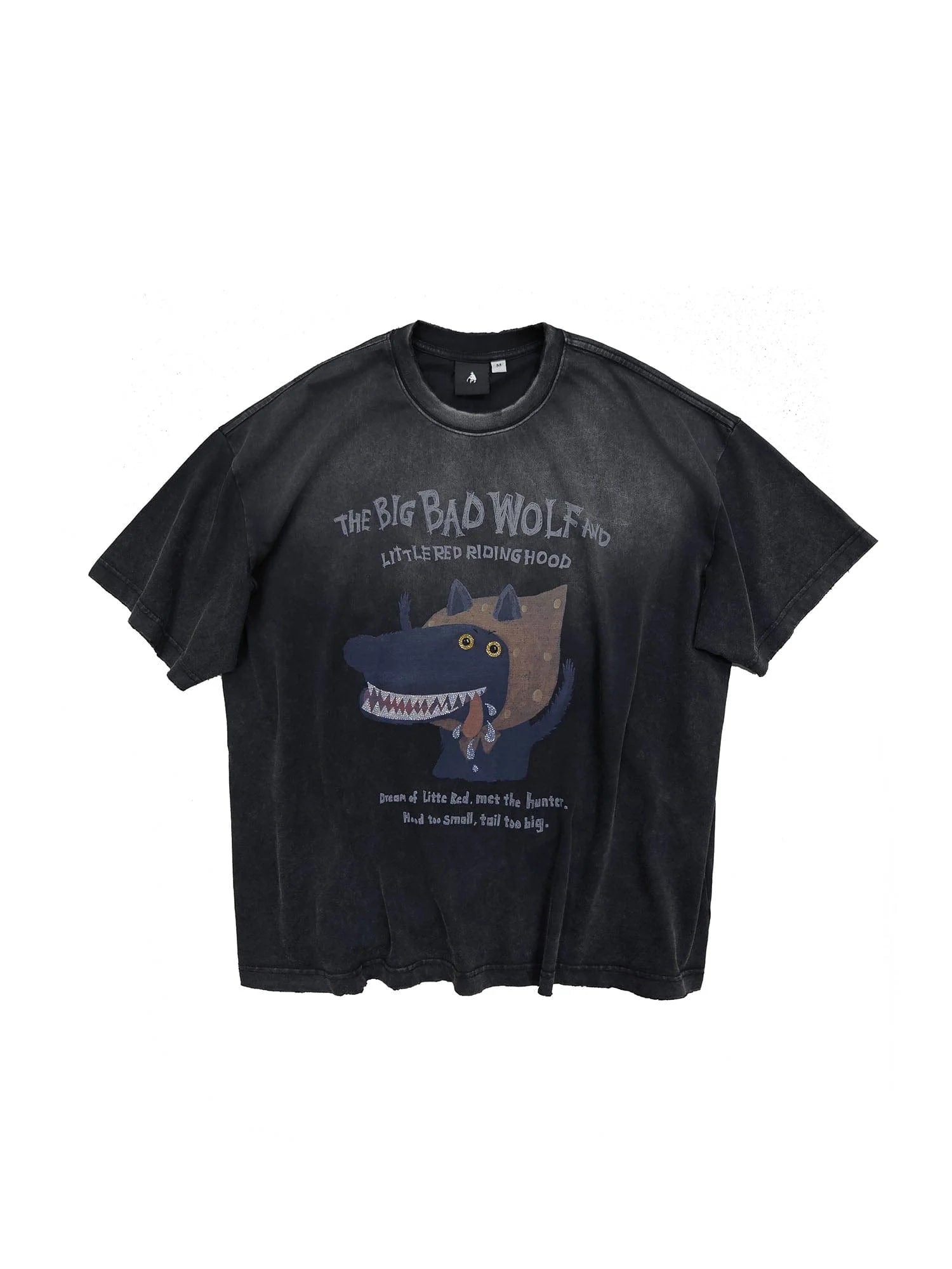 FACEONLAB Big Bad Wolf Oversized T-Shirt