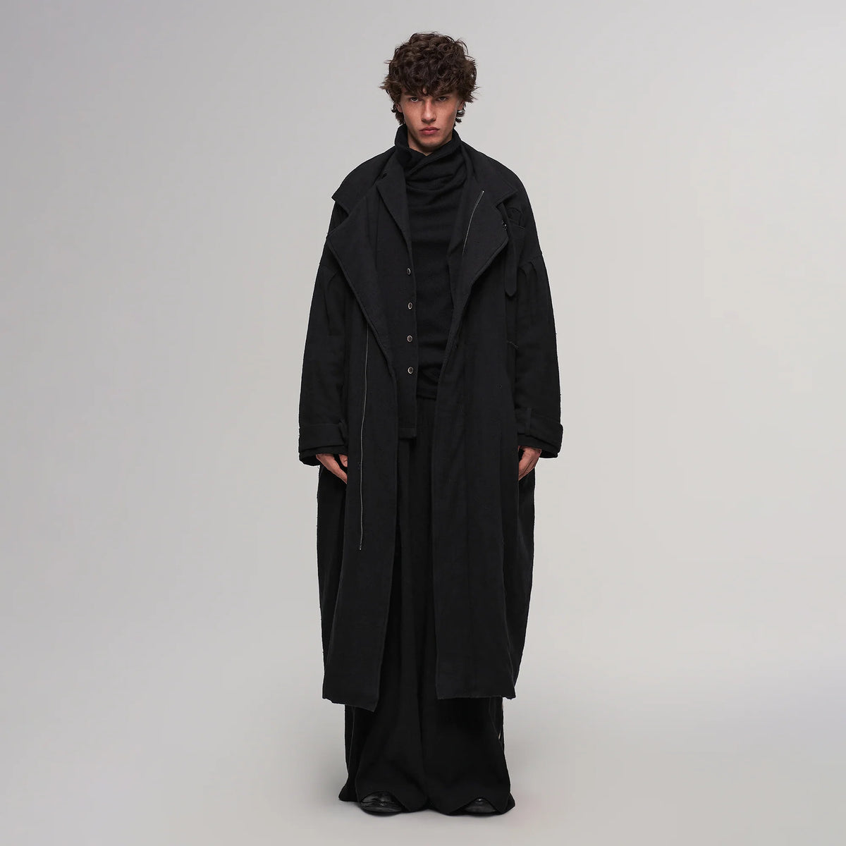 ILNya Nieternite Nifutur Essential Linen-Blend Oversized 3M Coat