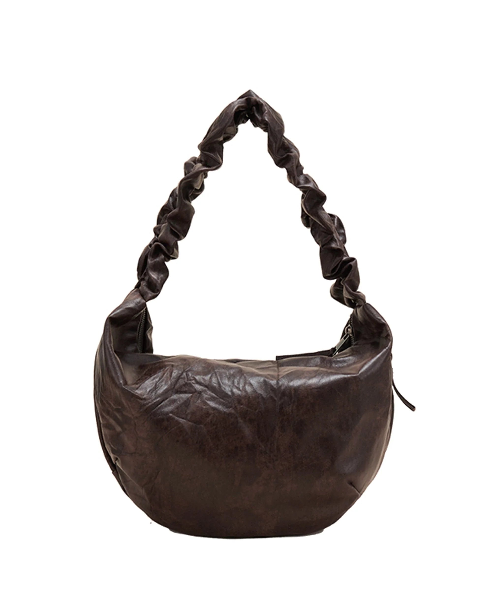 OPICLOTH Wrinkle Crescent Bag