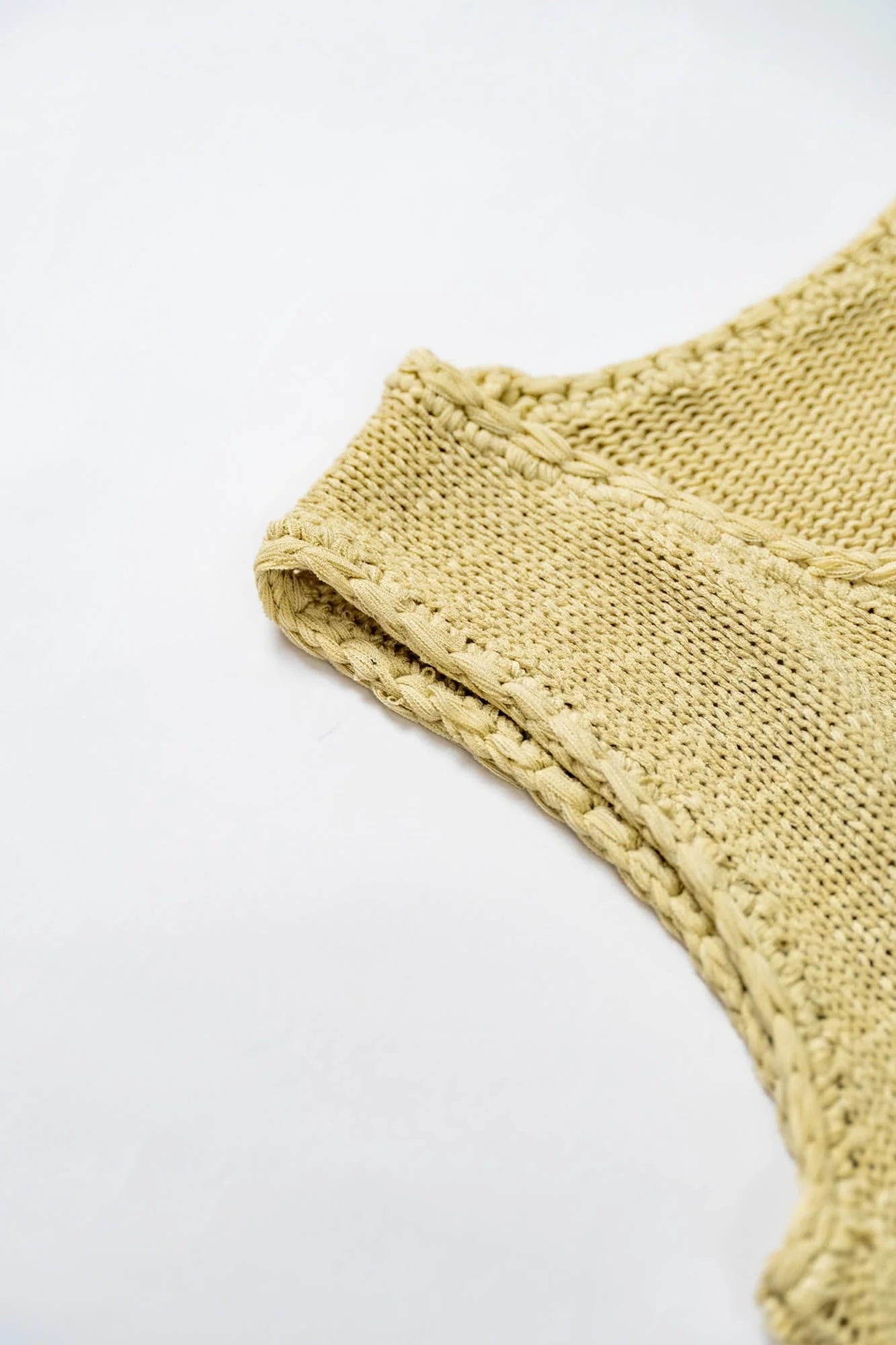 KADAKADA BPM Patchwork Knitted Vest