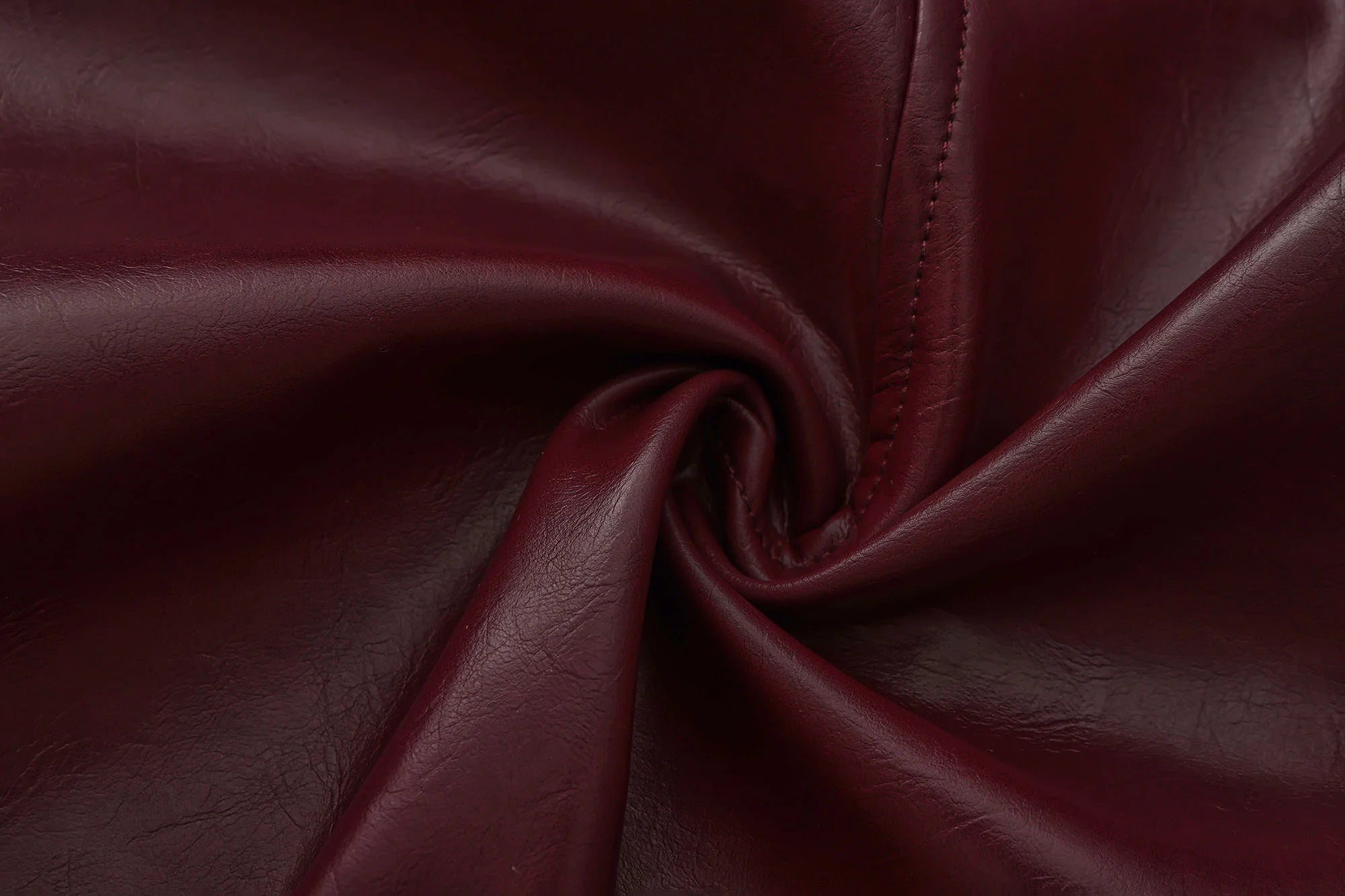 ORAL UTOPIA Glossy PU Coat Ancora Red