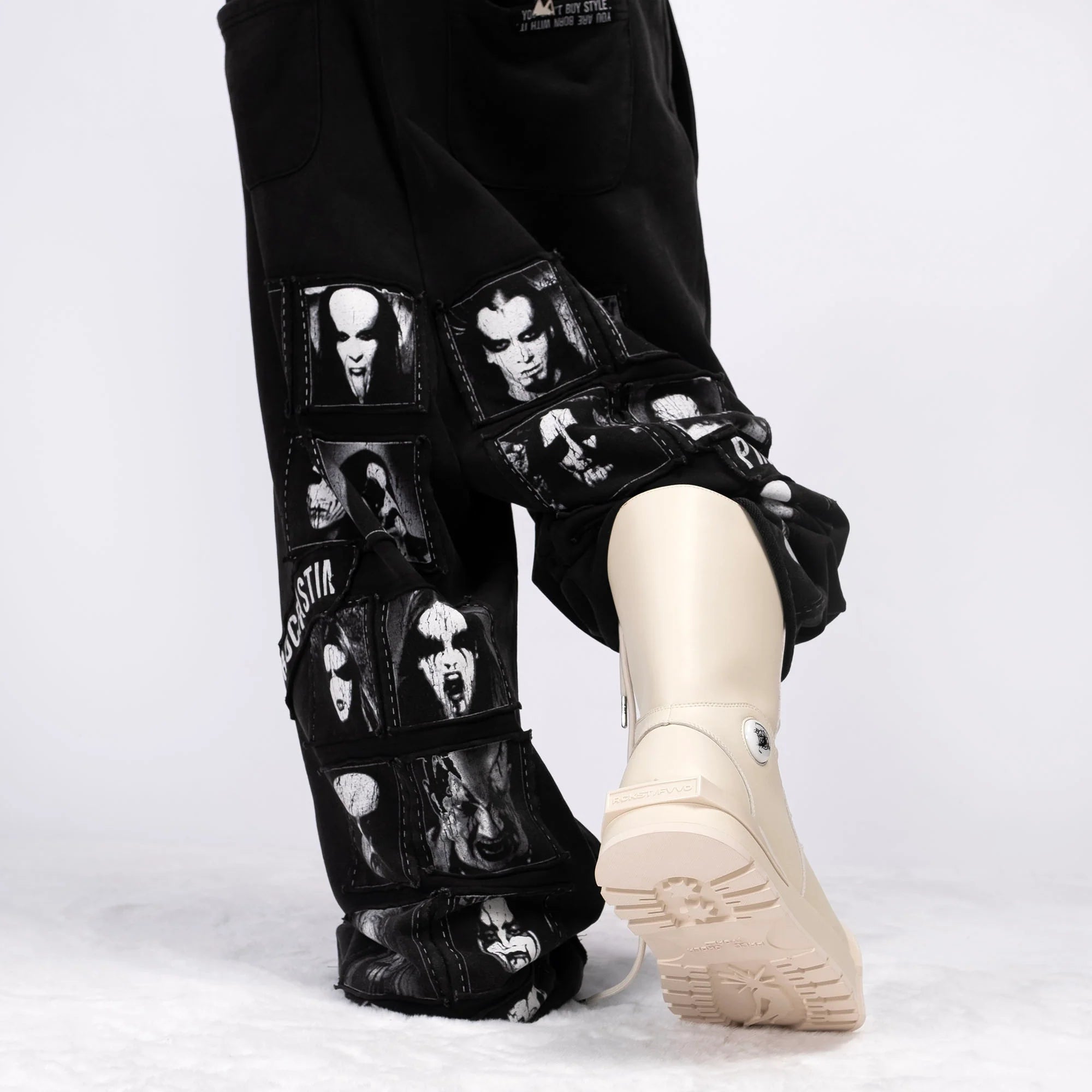 FVVO Patch Washed Sweatpants