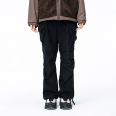 ENSHADOWER Detachable Big Pockets Crinkled Pants