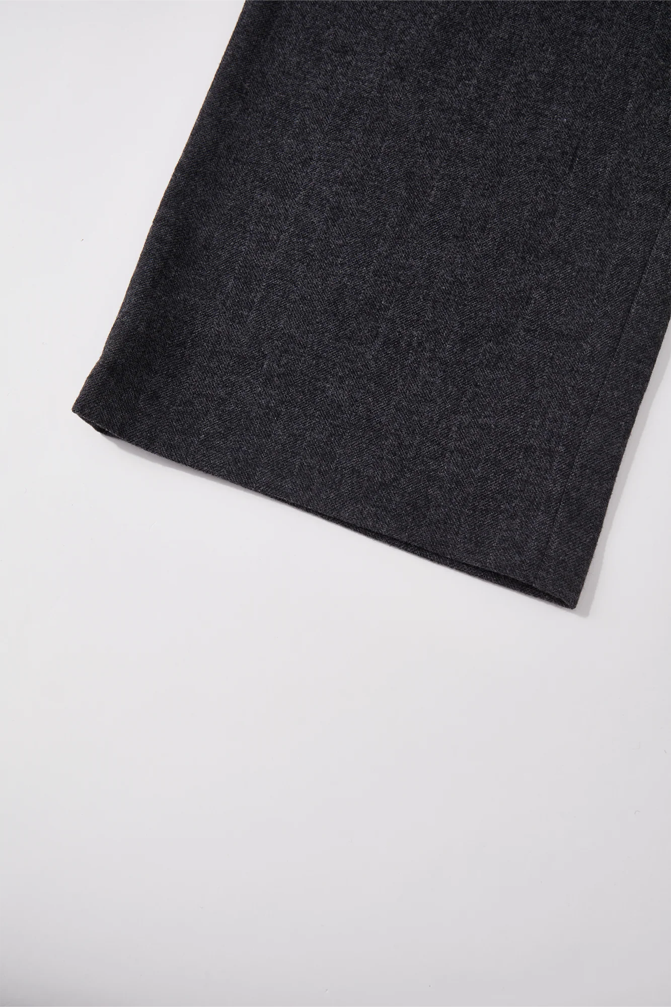 OPICLOTH Herringbone Pleated Wool-Blend Trousers