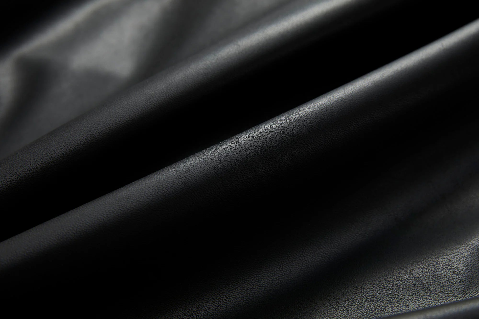 ORGANIC EMOTION Faux Leather Piped Seam Jacket