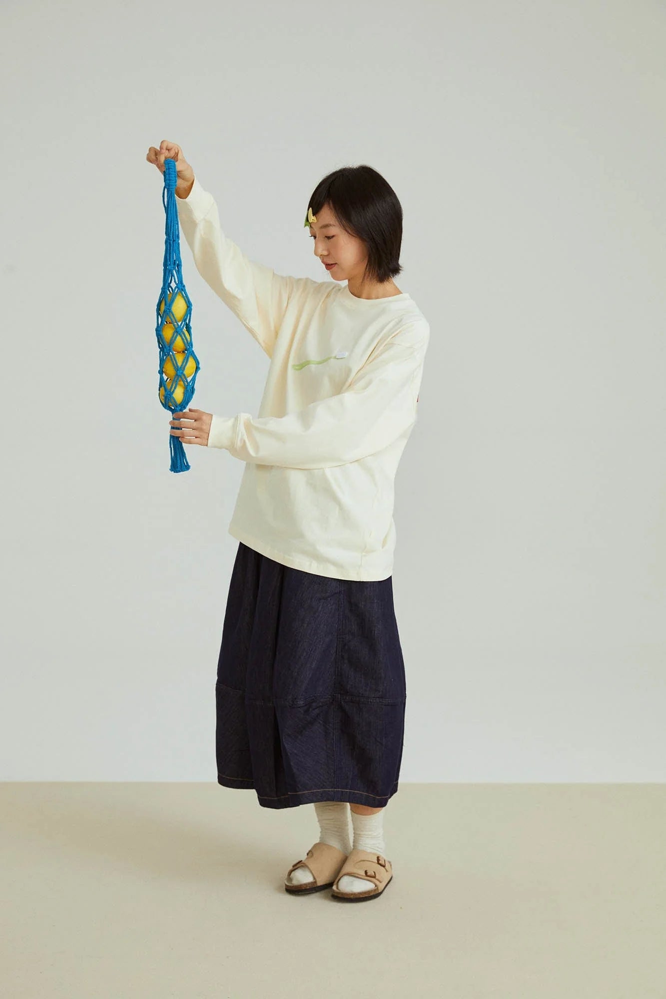 ONADAILYBASIS Toothbrush & Toothpaste Graphic Long-Sleeve Tee