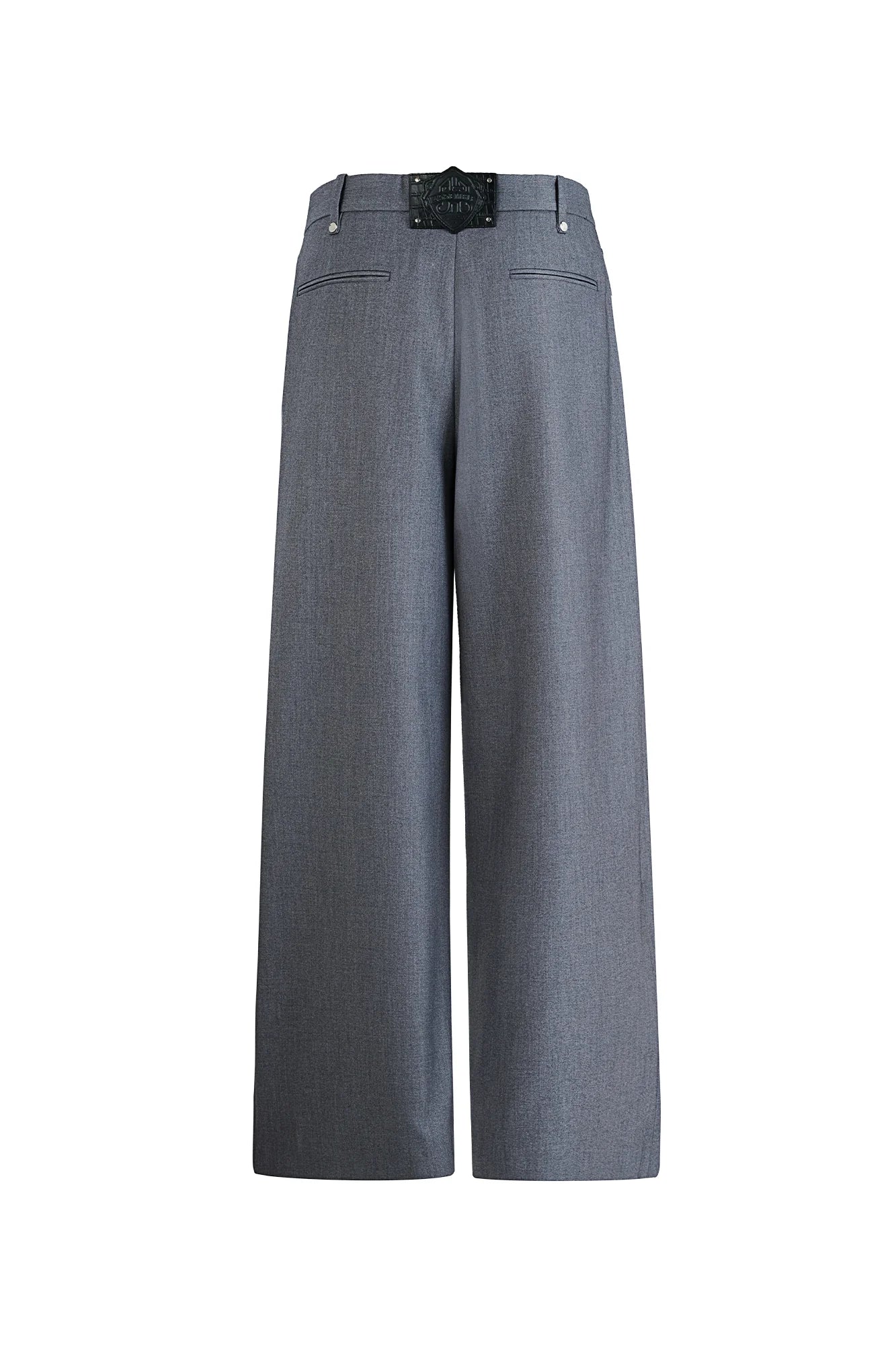 455EMBLE Pleated Wide-Leg Trousers