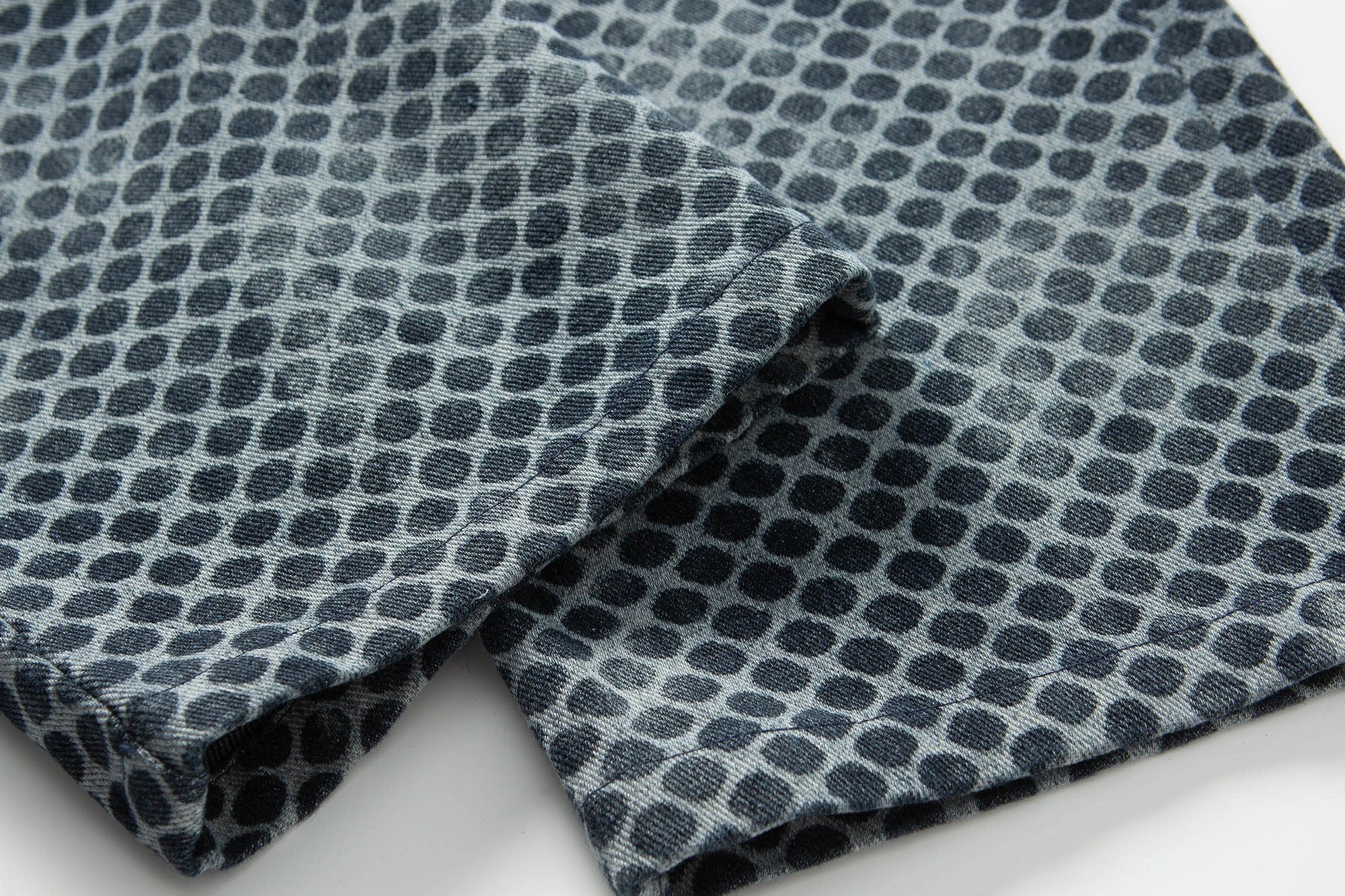 ME DA IGUAL Washed Dot Full-Print Harem Pants