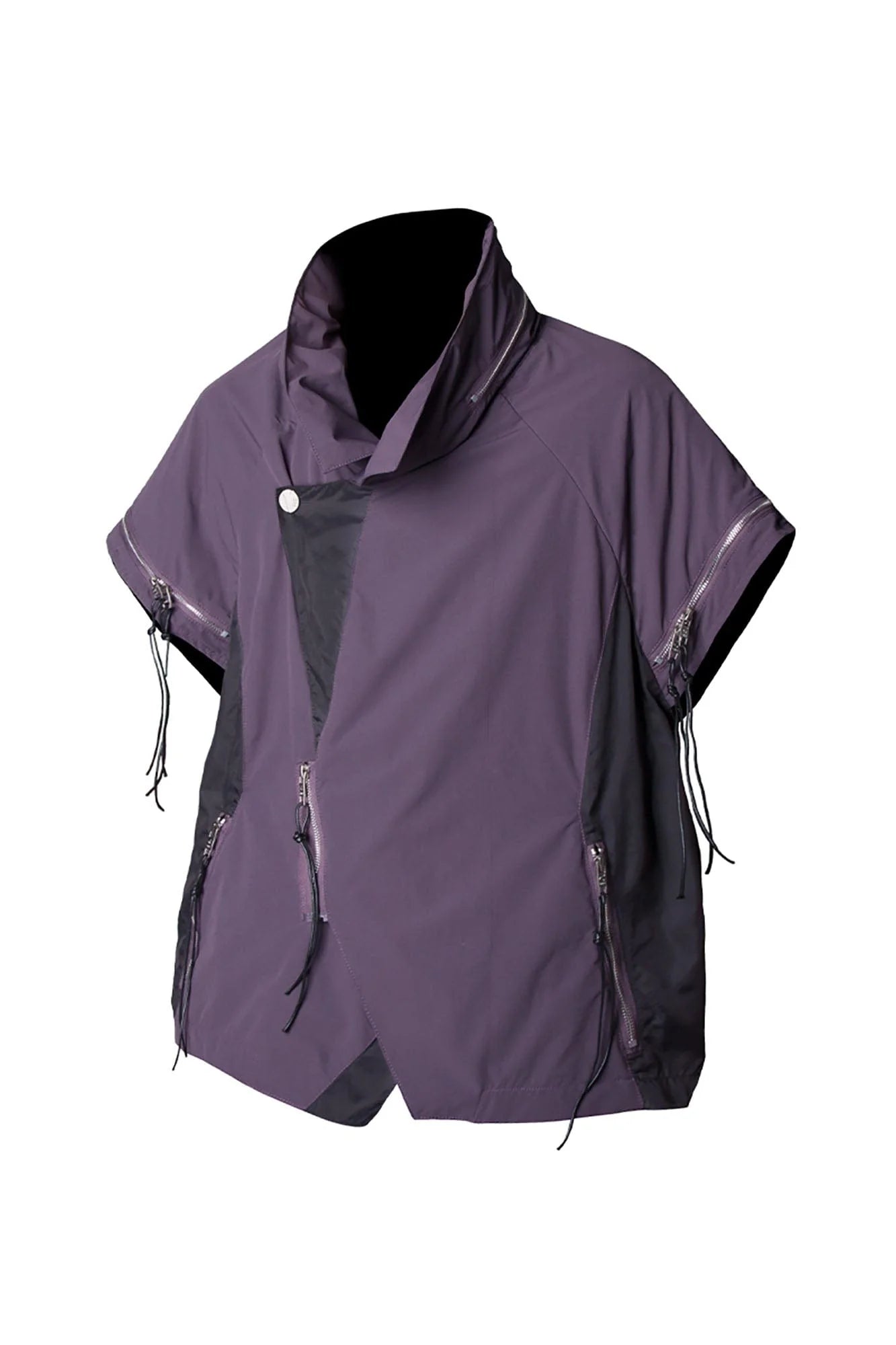 RELABEL Detachable Sleeve Asymmetric UV Protection Jacket
