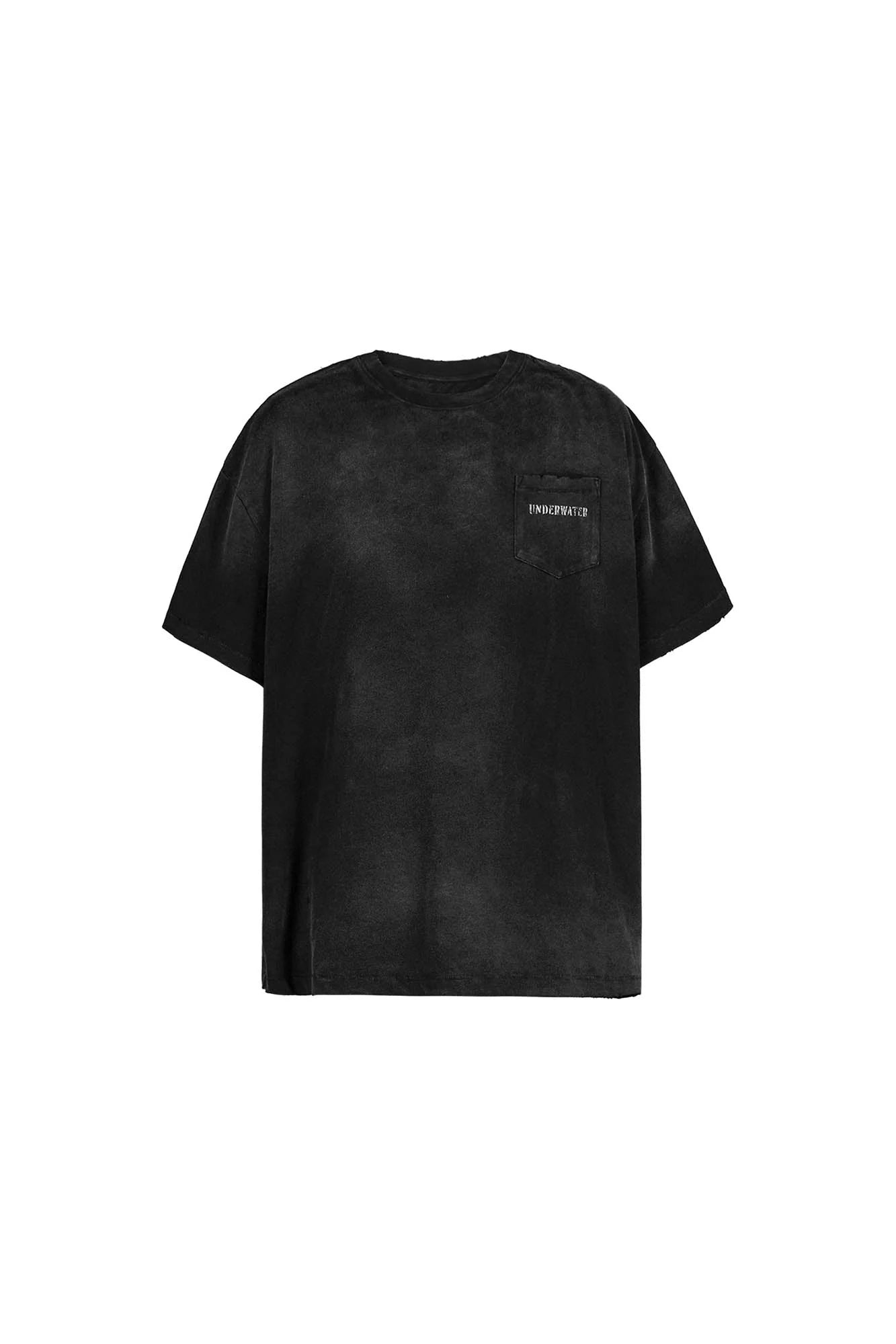 UNDERWATER Faded Curse Pocket T-Shirt