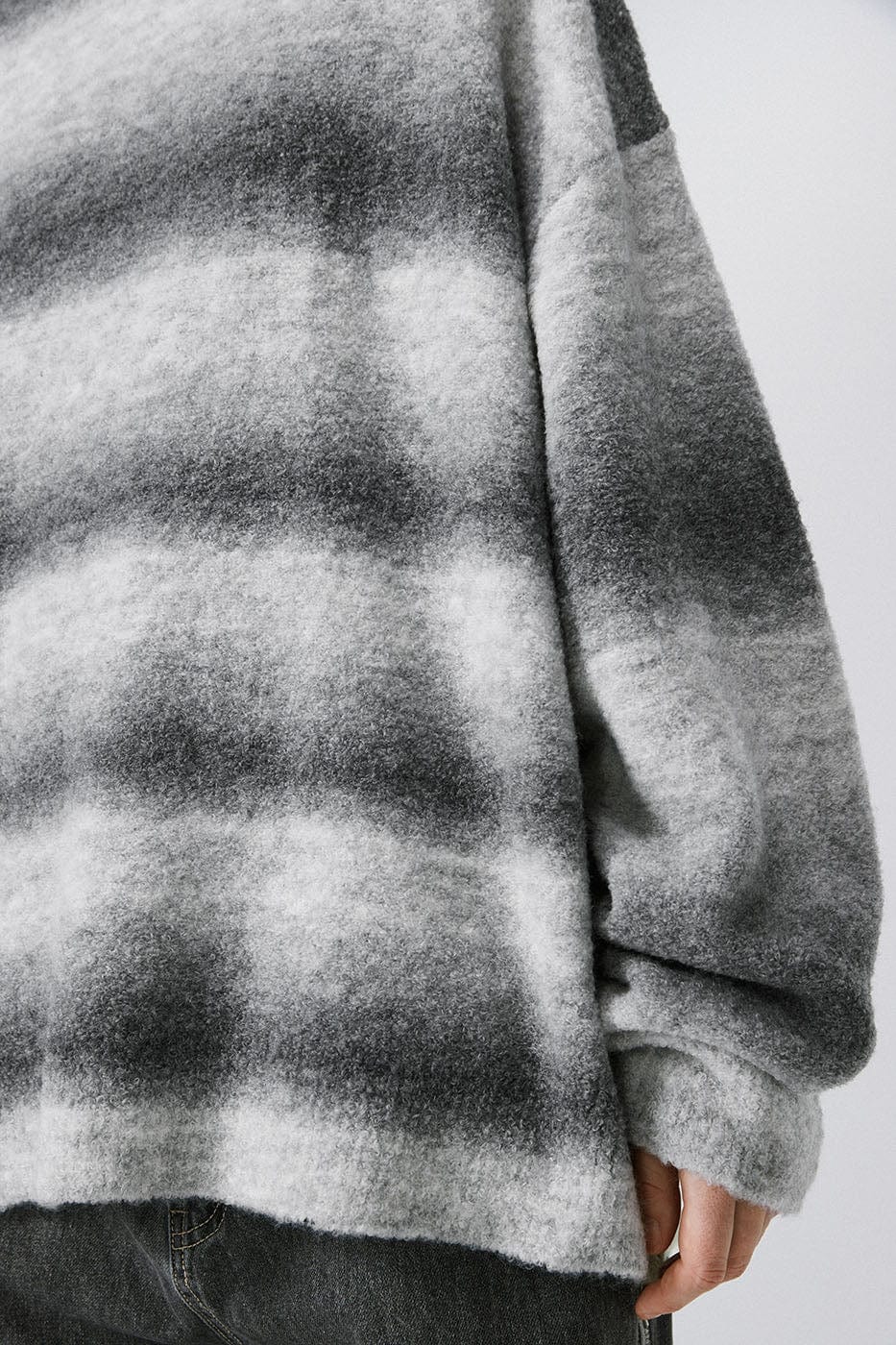 BONELESS Gradient Striped Sweater
