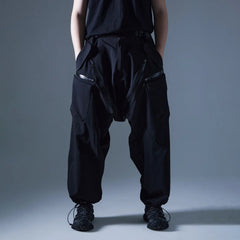 SILENSTORM Techwear Drop-Crotch Trousers