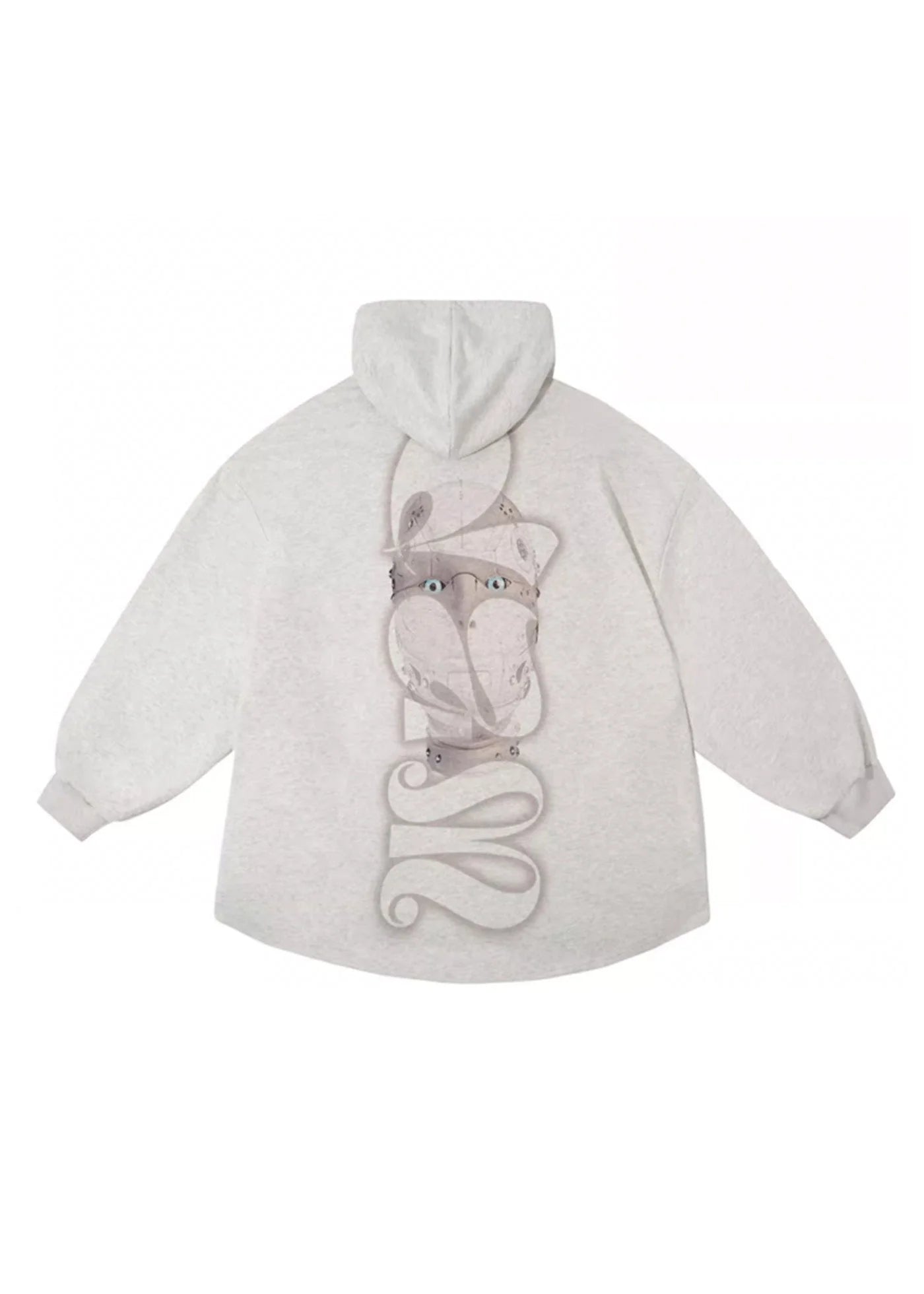 DAMAGE ASIA Ex Machina Graphics Oversized Hoodie