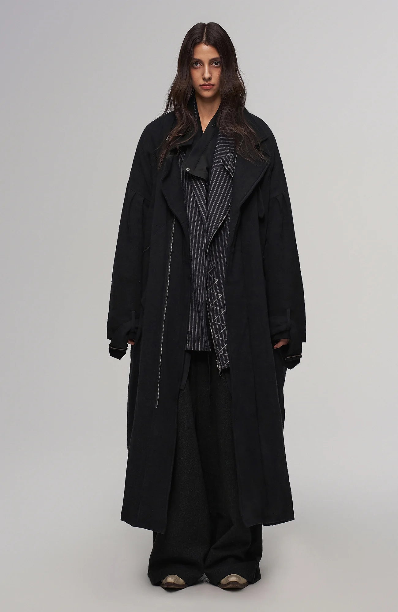ILNya Nieternite Nifutur Essential Linen-Blend Oversized 3M Coat