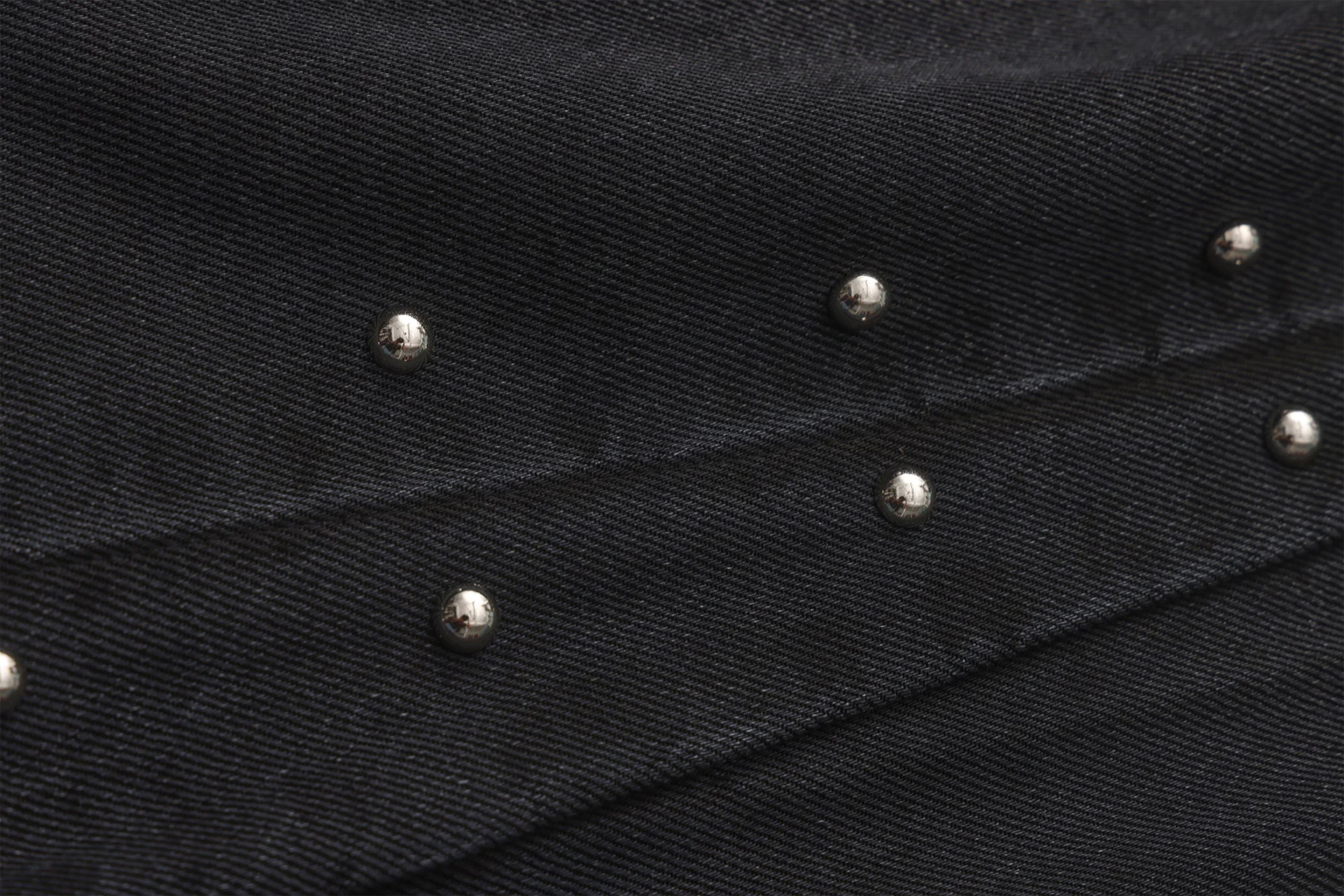 VANN VALRENCE Washed Rivet Tencel Straight-Leg Jeans