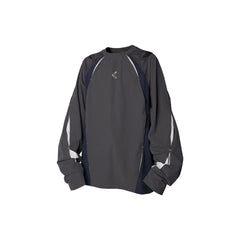 RELABEL Contrast Paneled Quick-Dry Long-Sleeve Tee