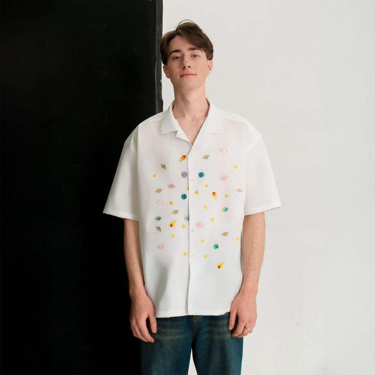 WIID Planet Patch Cuban Half Shirt
