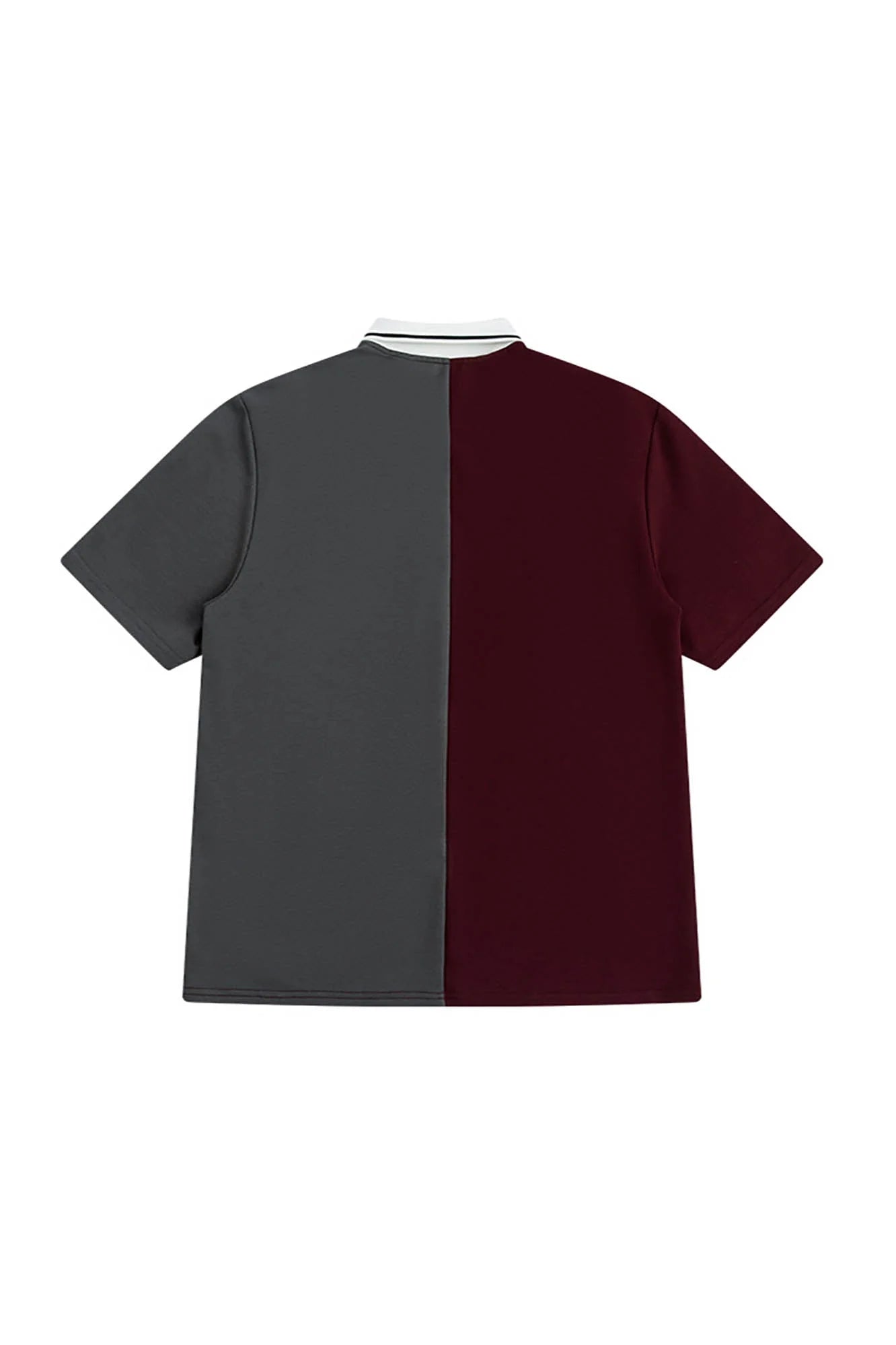 ENSHADOWER Retro Contrast Panel Polo T-Shirt