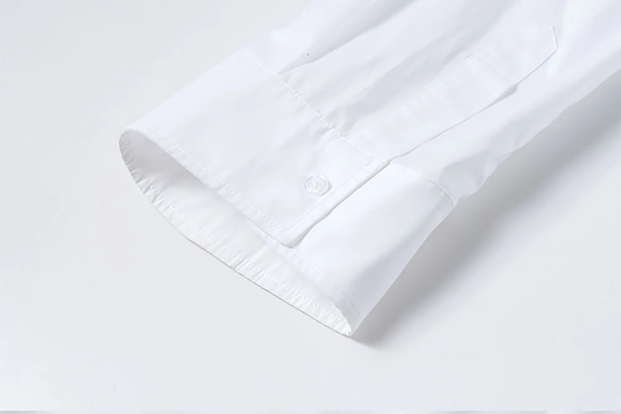 TUIMU Cross Tie Detachable Sleeve Shirt
