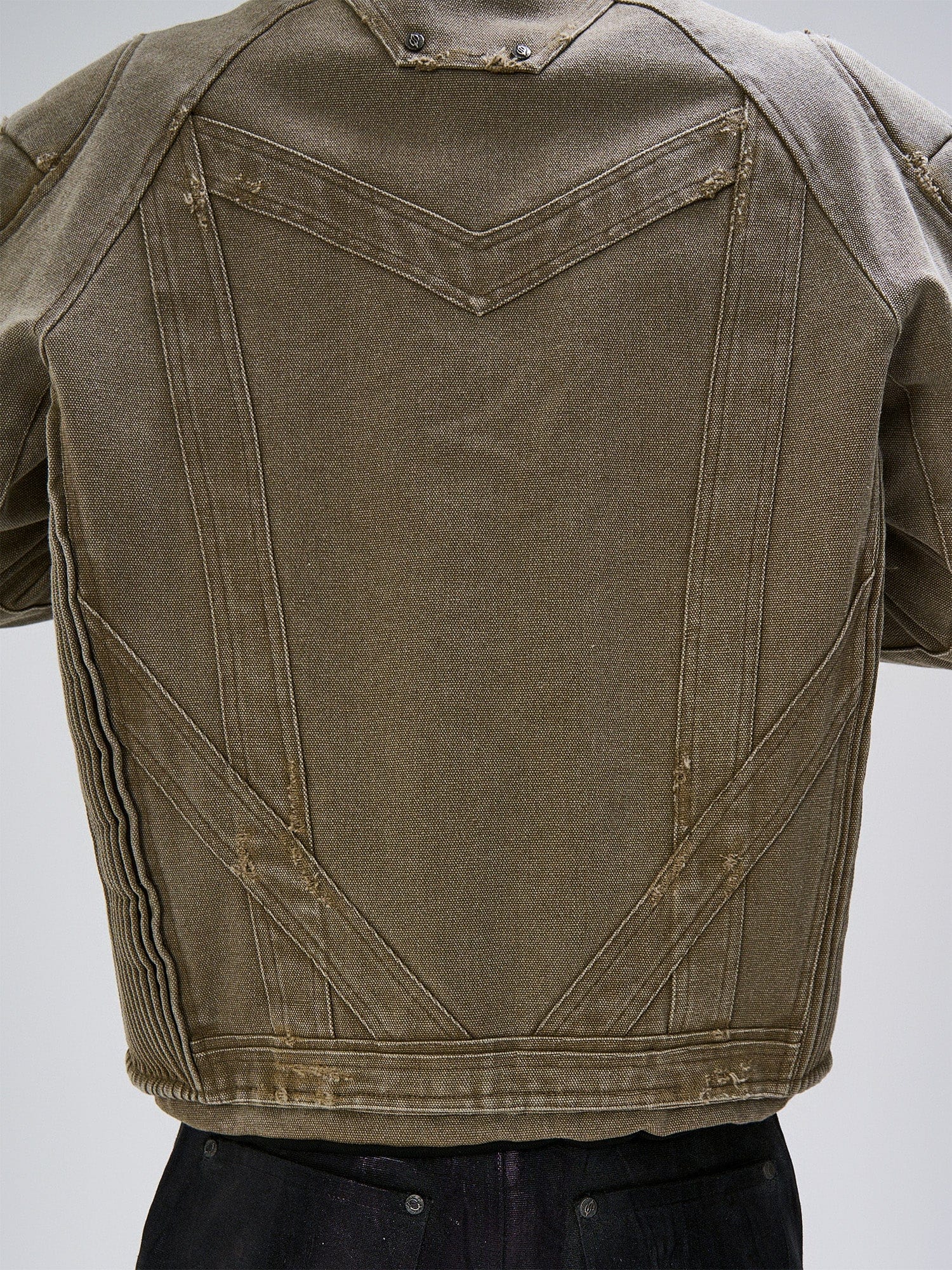 FLYERRER Panel Armor Moto Canvas Jacket