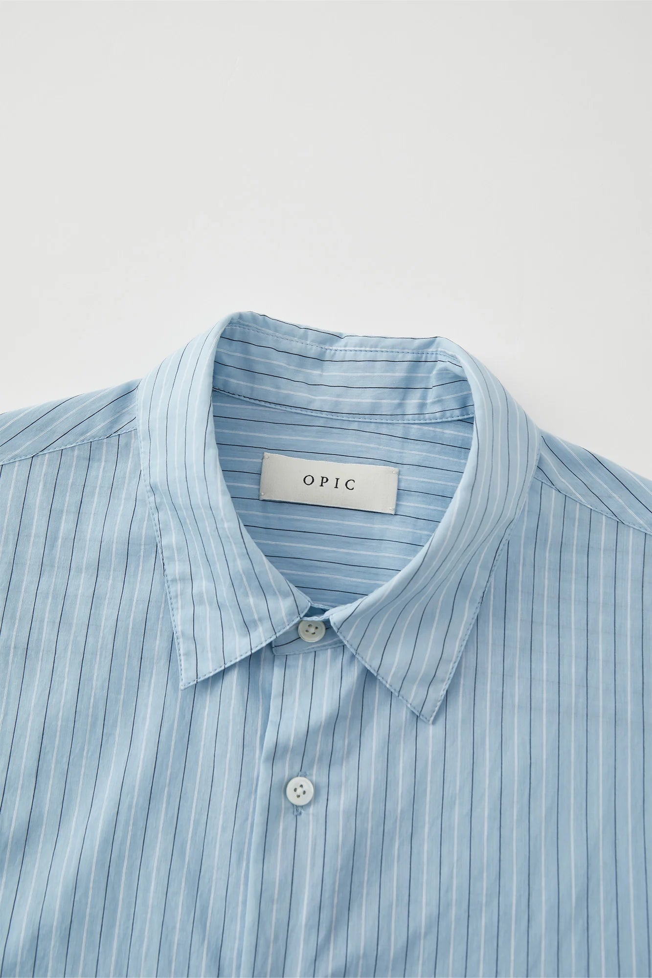 OPICLOTH Classic Striped Long Shirt
