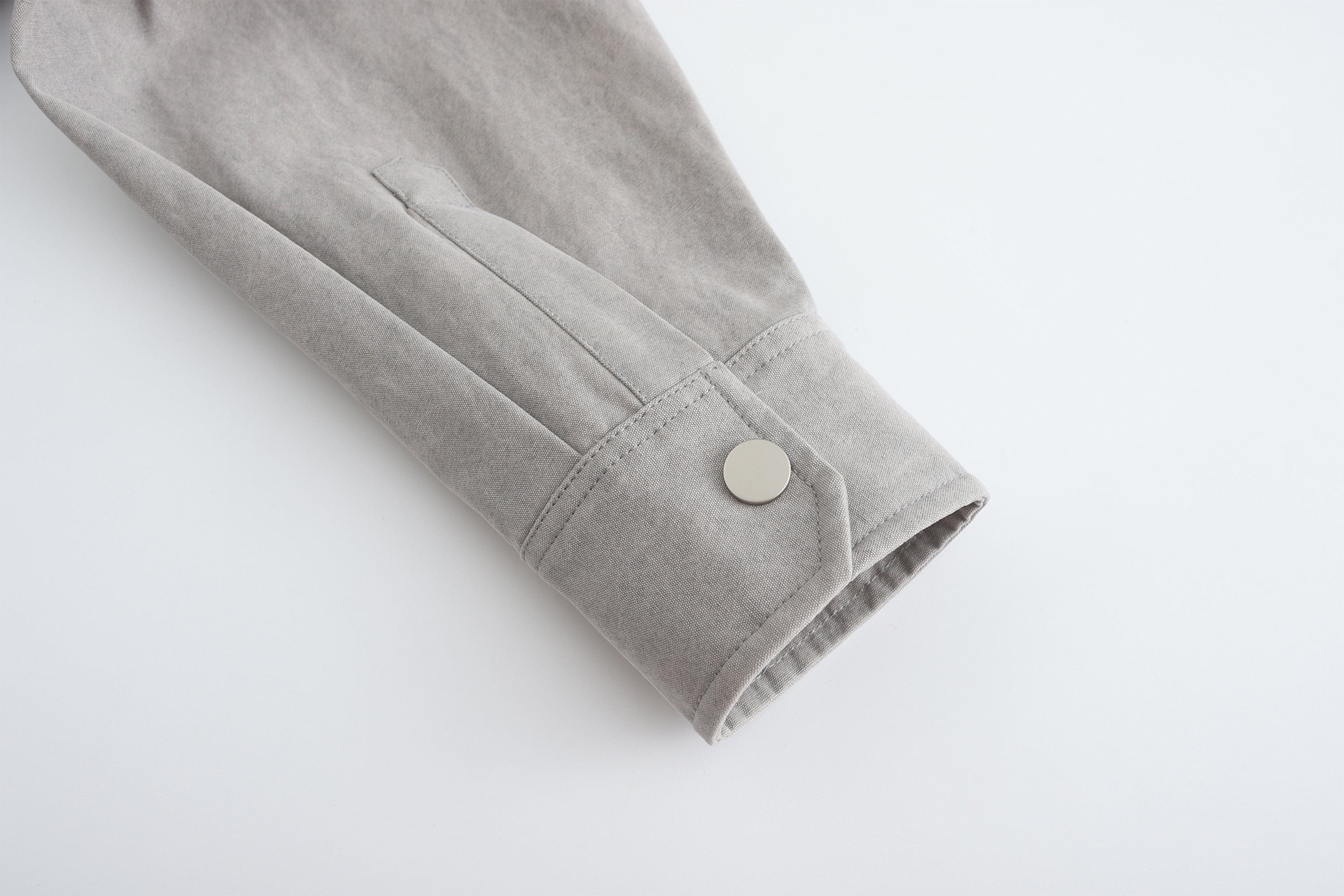 VANN VALRENCE Utility Washed Multi-Pocket Shirt Jacket