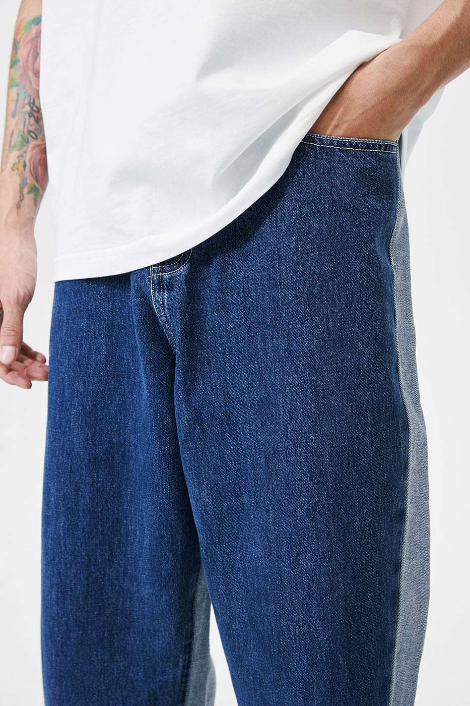 CONKLAB Classic Spliced Straight Jeans