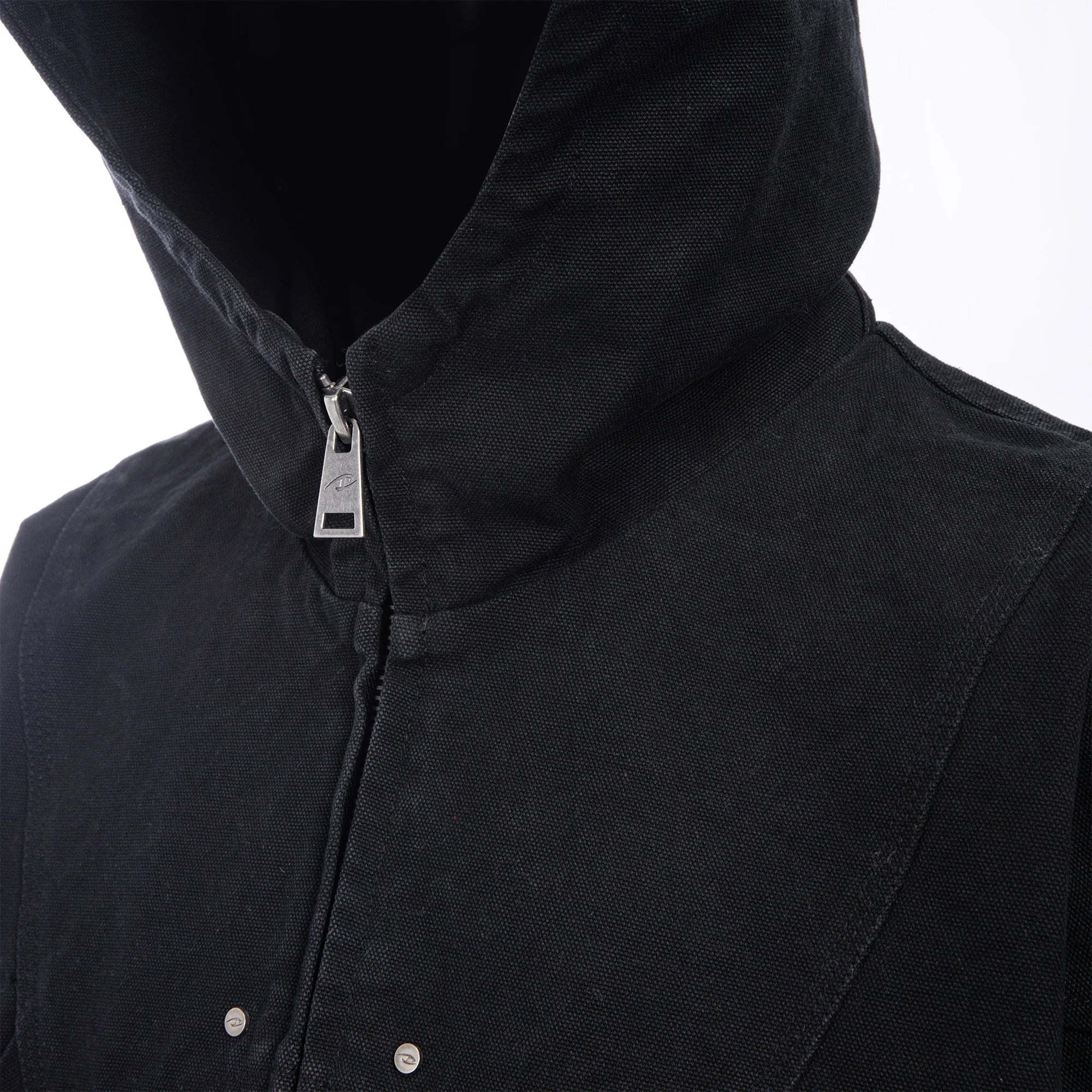 CATSSTAC Structured Panel Studded Hooded Jacket