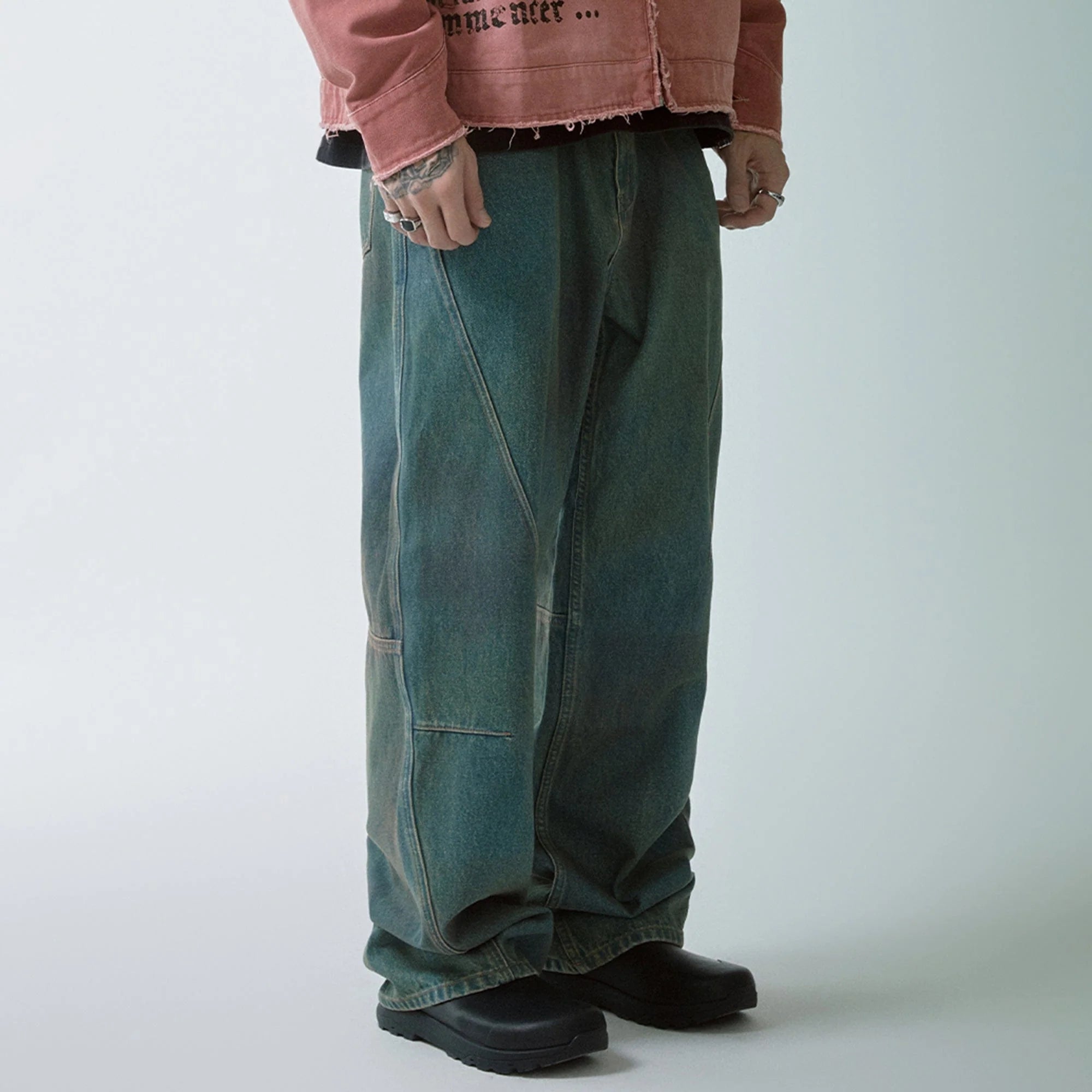 F2CE Deconstructed Washed Pants