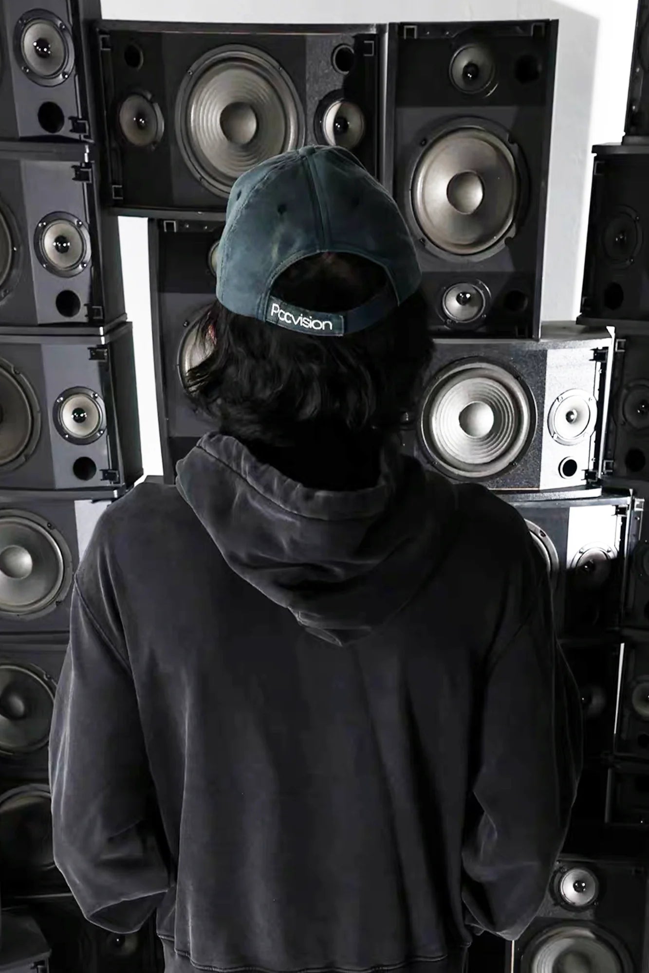 PCCVISION Washed Distressed Embroidered Cap