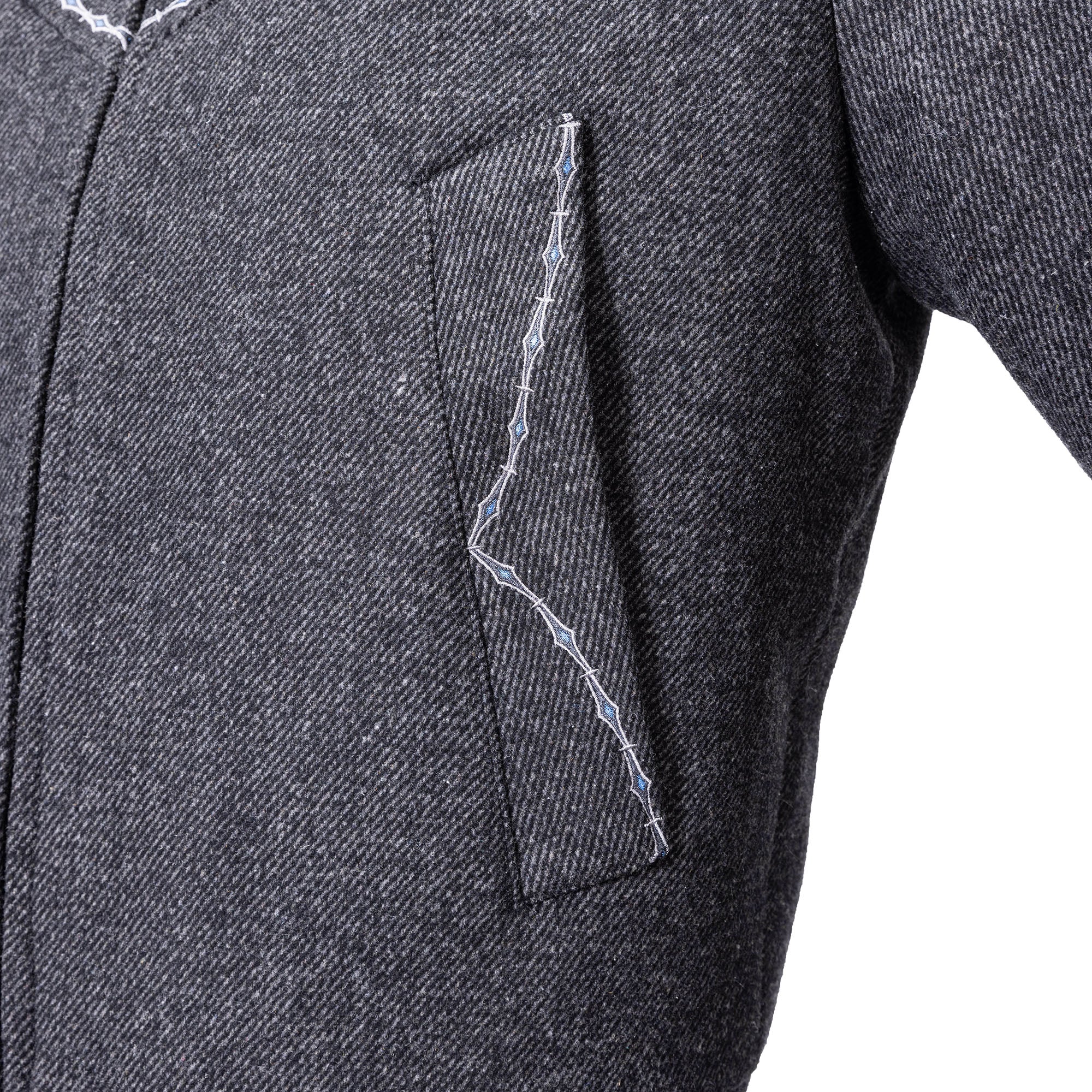 CATSSTAC Contrast-Stitched Wool-Blend Jacket
