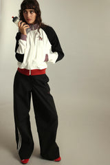 UMAMIISM Side Stripe Quick-Dry Straight-Leg Pants
