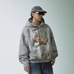 F2CE Retro Deconstructed Snake Hoodie