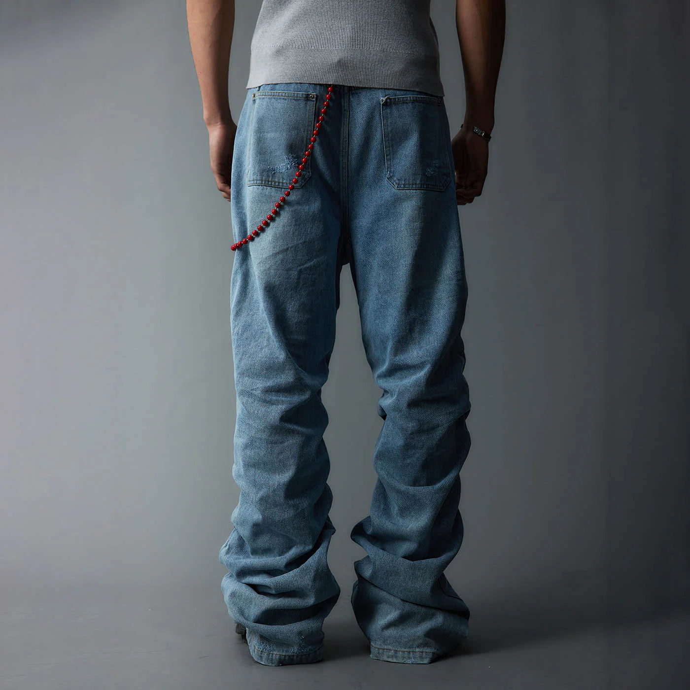 WHISTLEHUNTER Washed Stacked Jeans