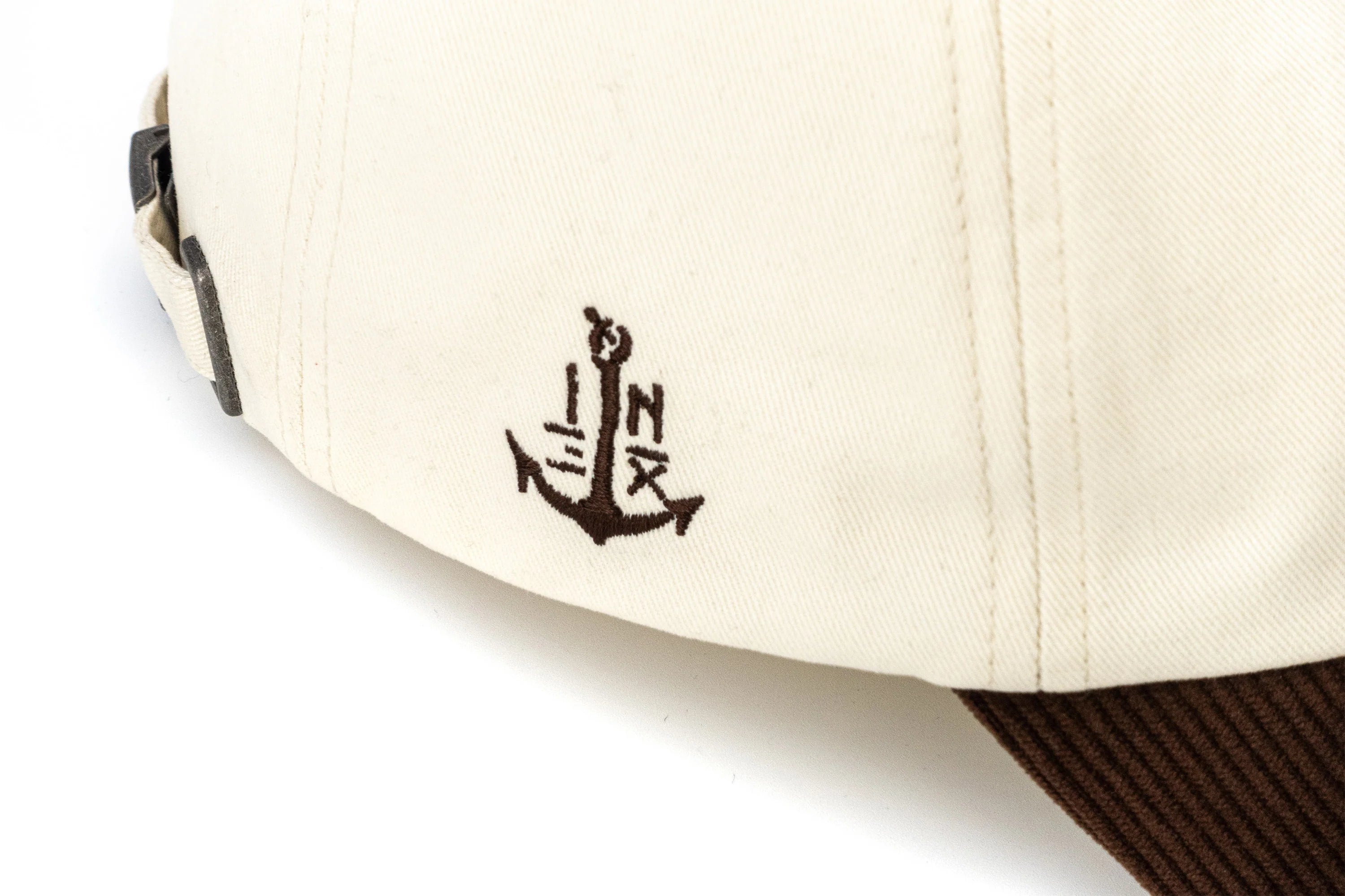 IN EXISTENCE Embroidered Star Corduroy-Brim Baseball Cap