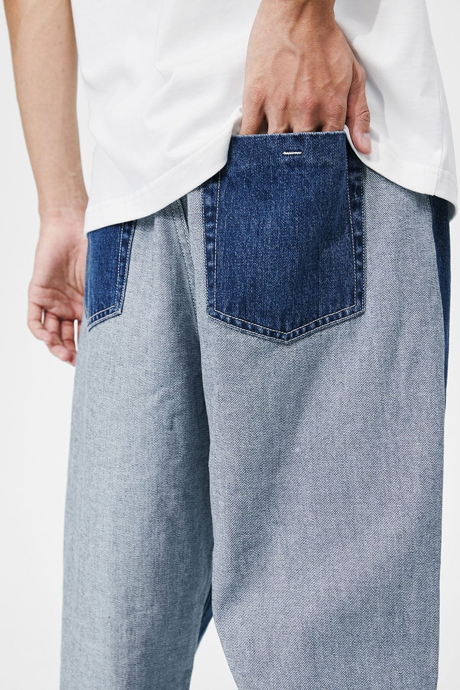 CONKLAB Classic Spliced Straight Jeans