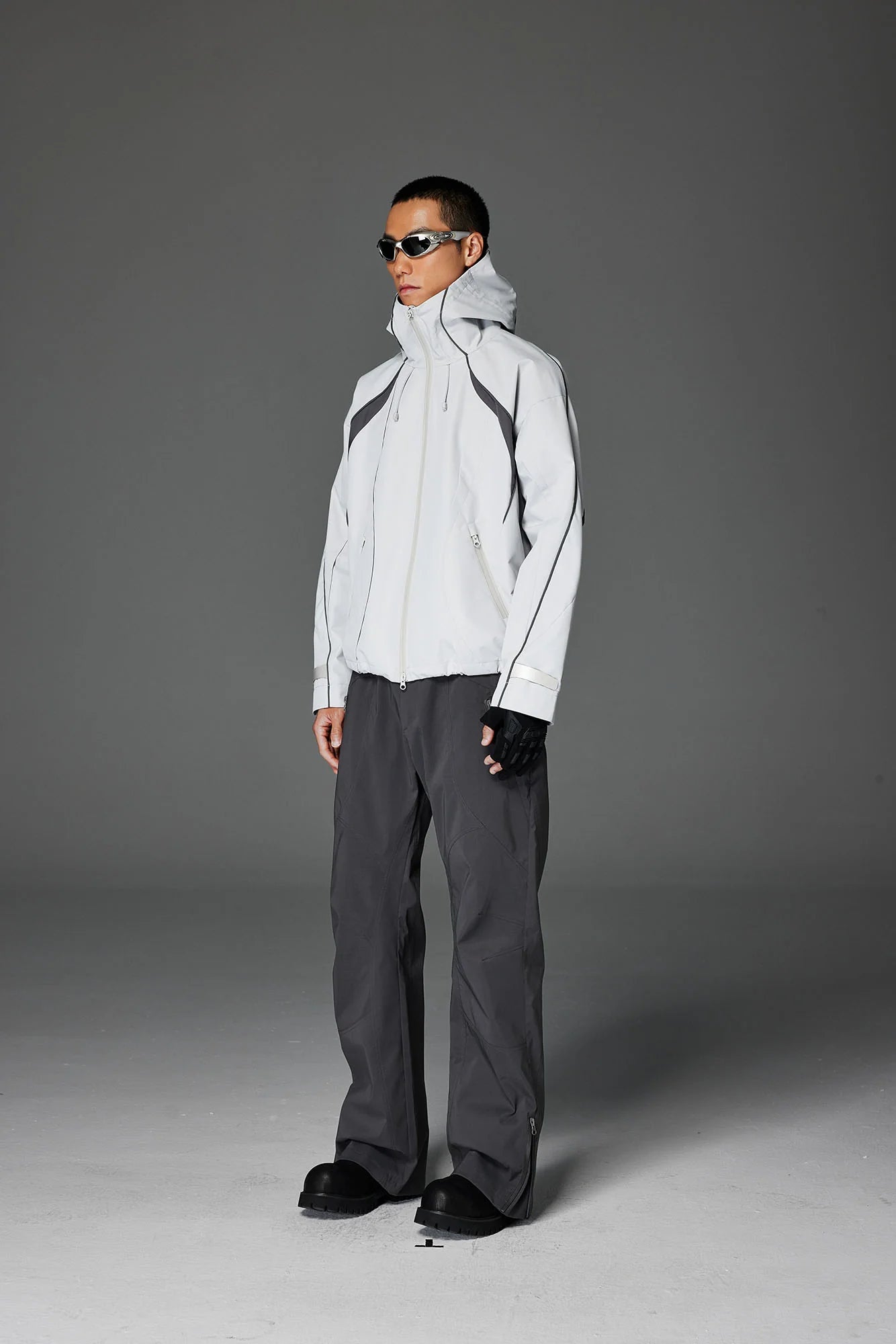 CATSSTAC Stormline Contrast Panel Zip Jacket