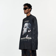 ULIPERY Rammstein Bound Gaze Long Sleeve Tee