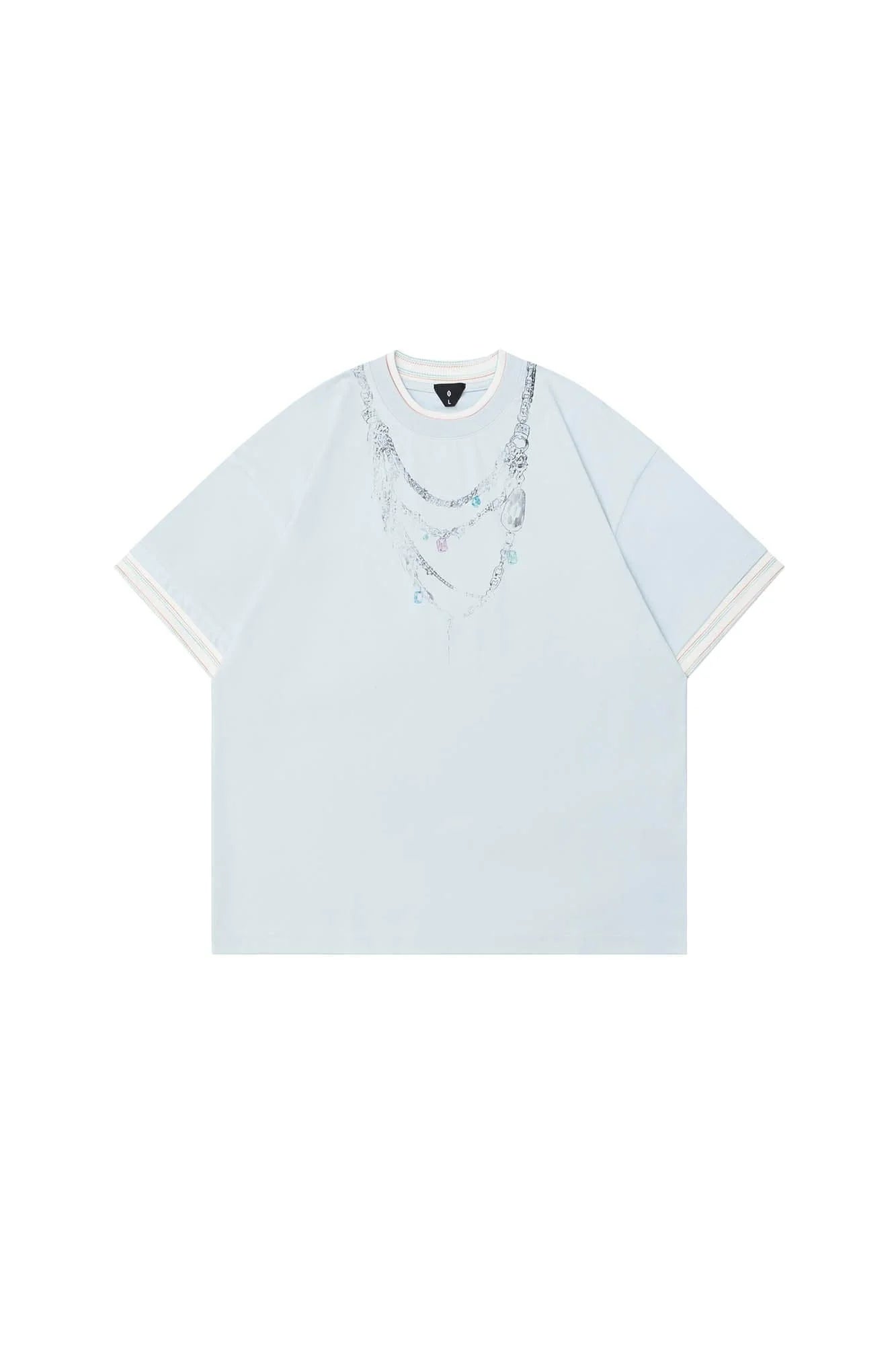 OVDY Chain Graphic Layered Sorona T-Shirt