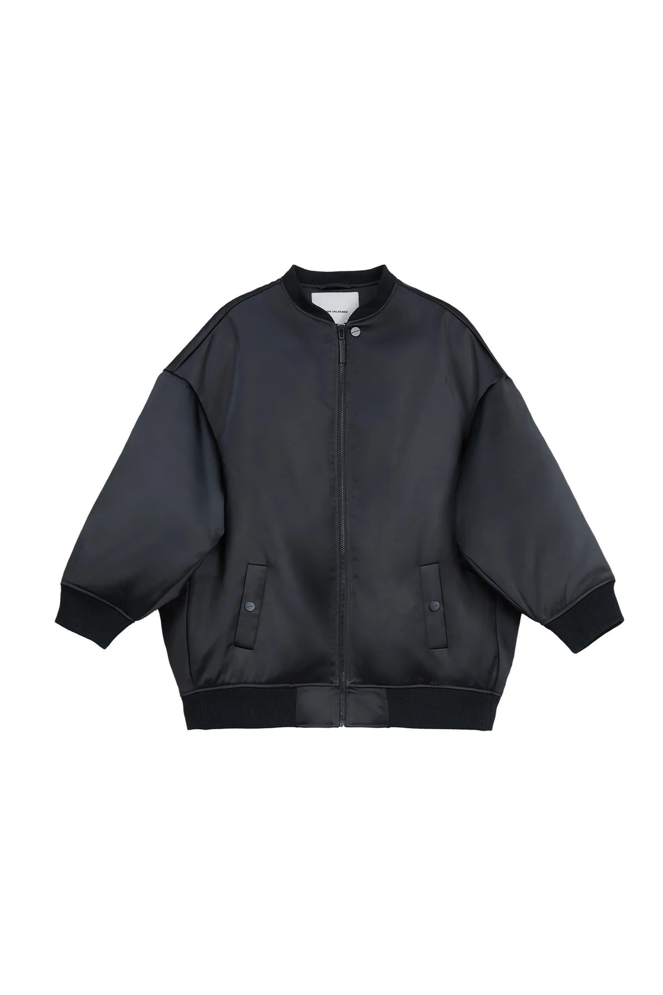 VANN VALRENCE Satin Oversized Down Bomber
