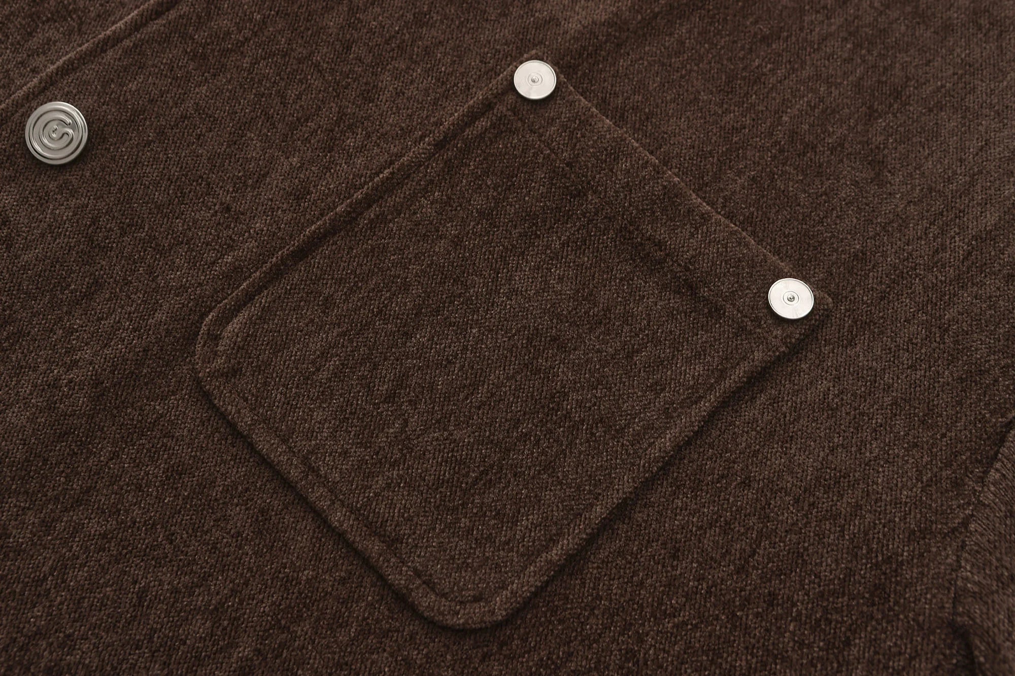 ORAL UTOPIA Snap-Button Multi-Pocket Utility Shirt