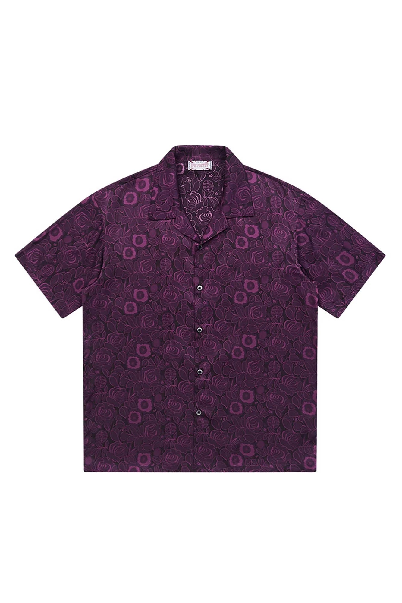 EPIC POETRY Oriental Bloom Cuban Shirt