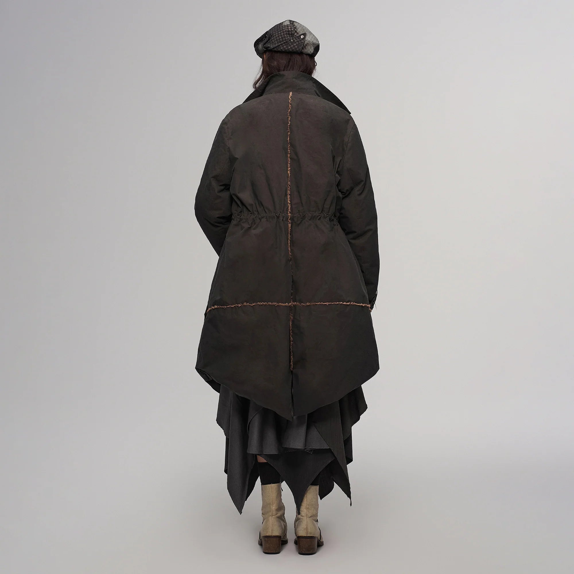 ILNya Nieternite Nifutur Asym Hem Drawcord Down Parka