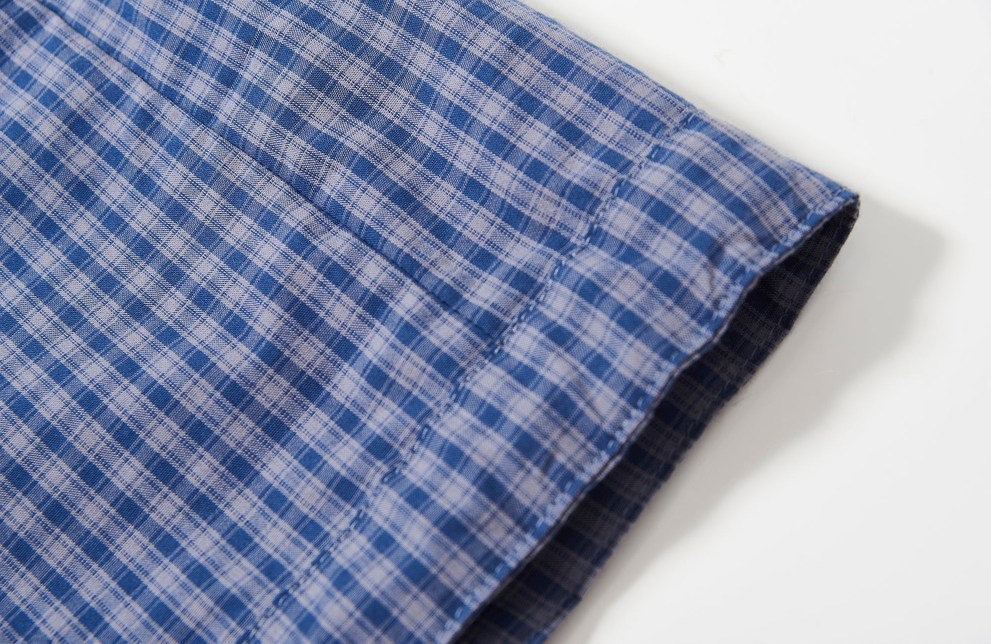 7440 37 1 Plaid Neck Tie Shirt
