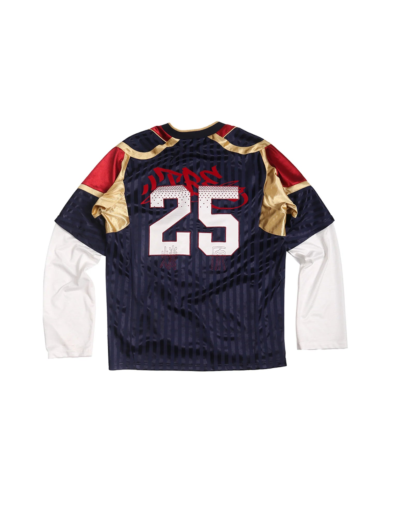 TRECLUB Layered Contrast Panel Hockey Jersey Tee